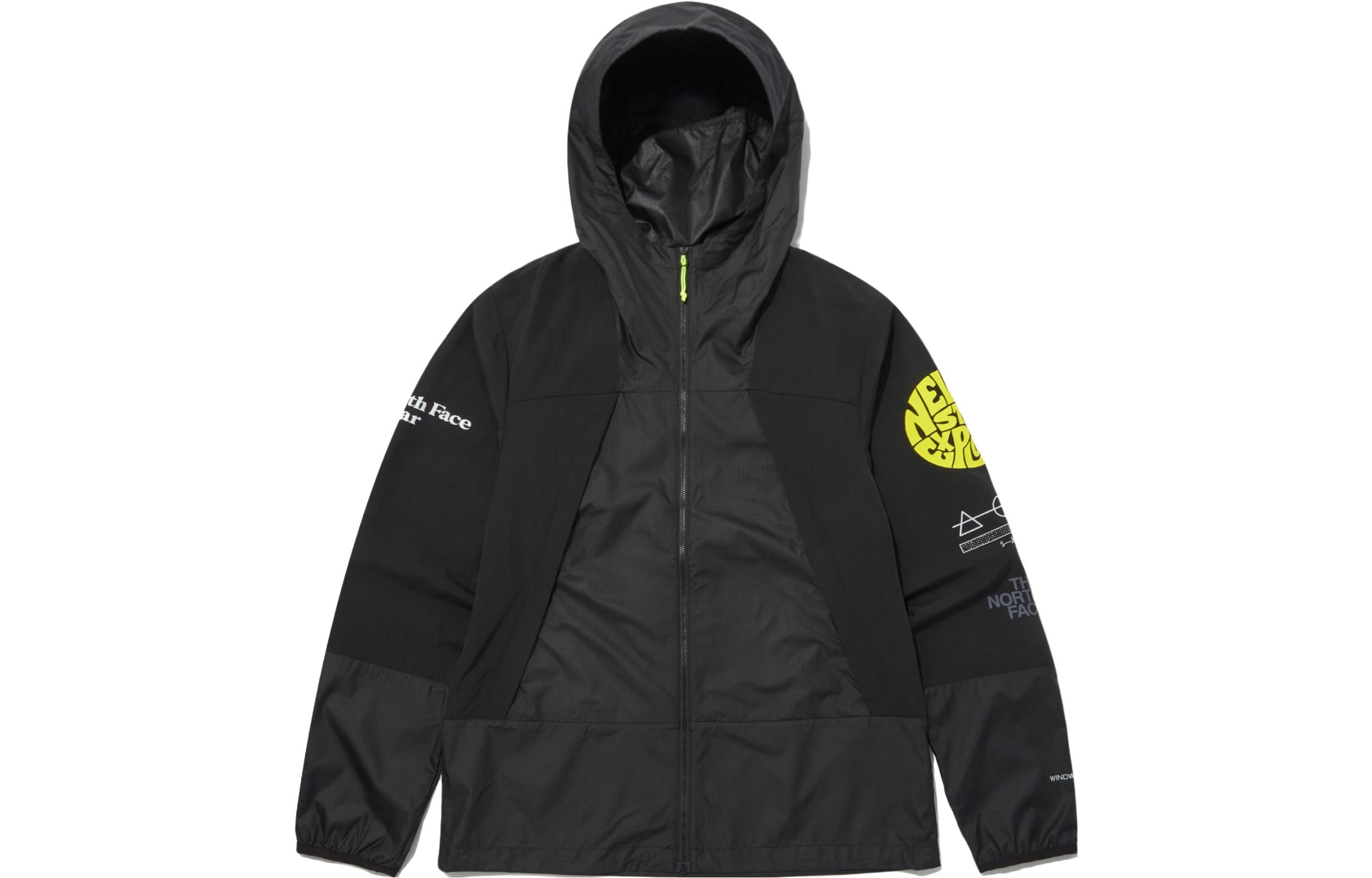 TNF Black Letter Graphic Full-Zip Hoodie Jacket NJ3BP29A