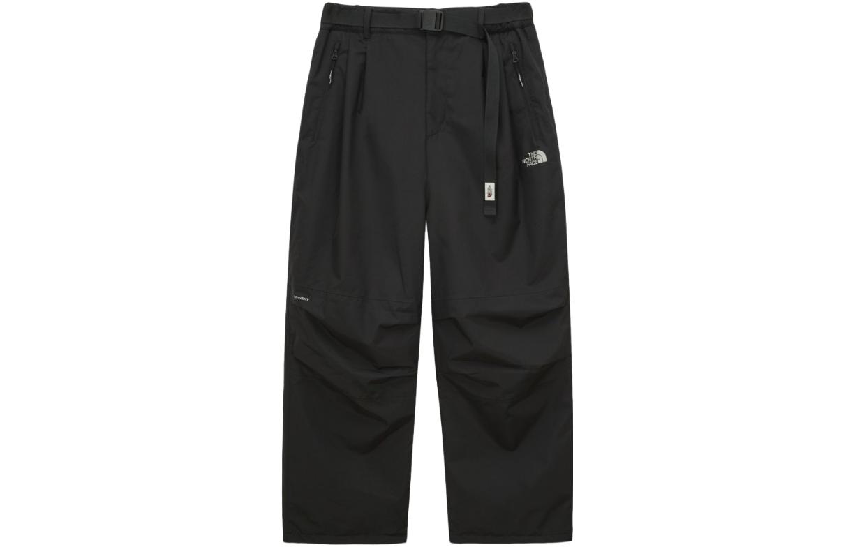 The North Face Black Logo Drawstring Loose Fit Casual Pants NP6NP55J