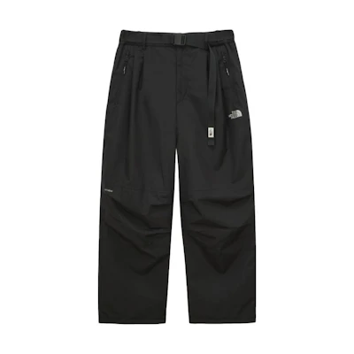 TNF Black Logo Drawstring Loose Fit Casual Pants NP6NP55J