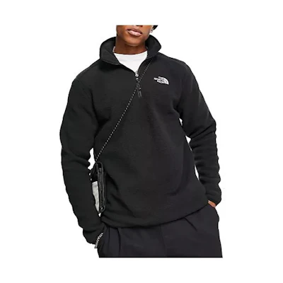 TNF Black Logo Embroidered Casual Stand Collar Jacket NF0A82F5-JK3