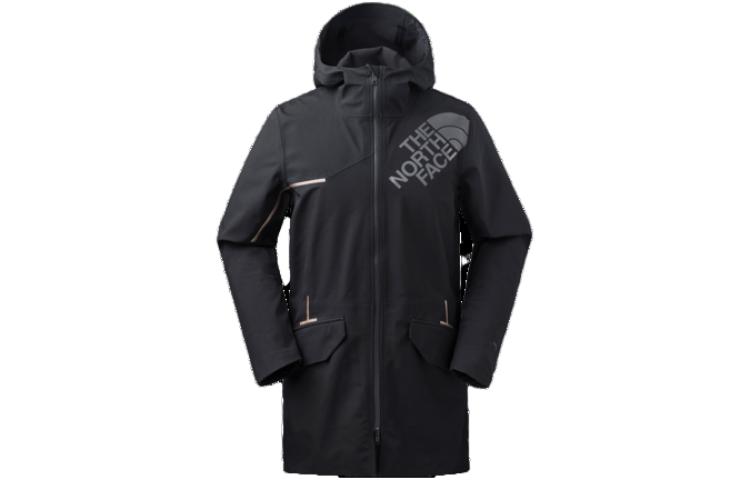 TNF Black Logo Embroidered Hoodie Full-Zip Jacket NF0A3GJ5-JK3