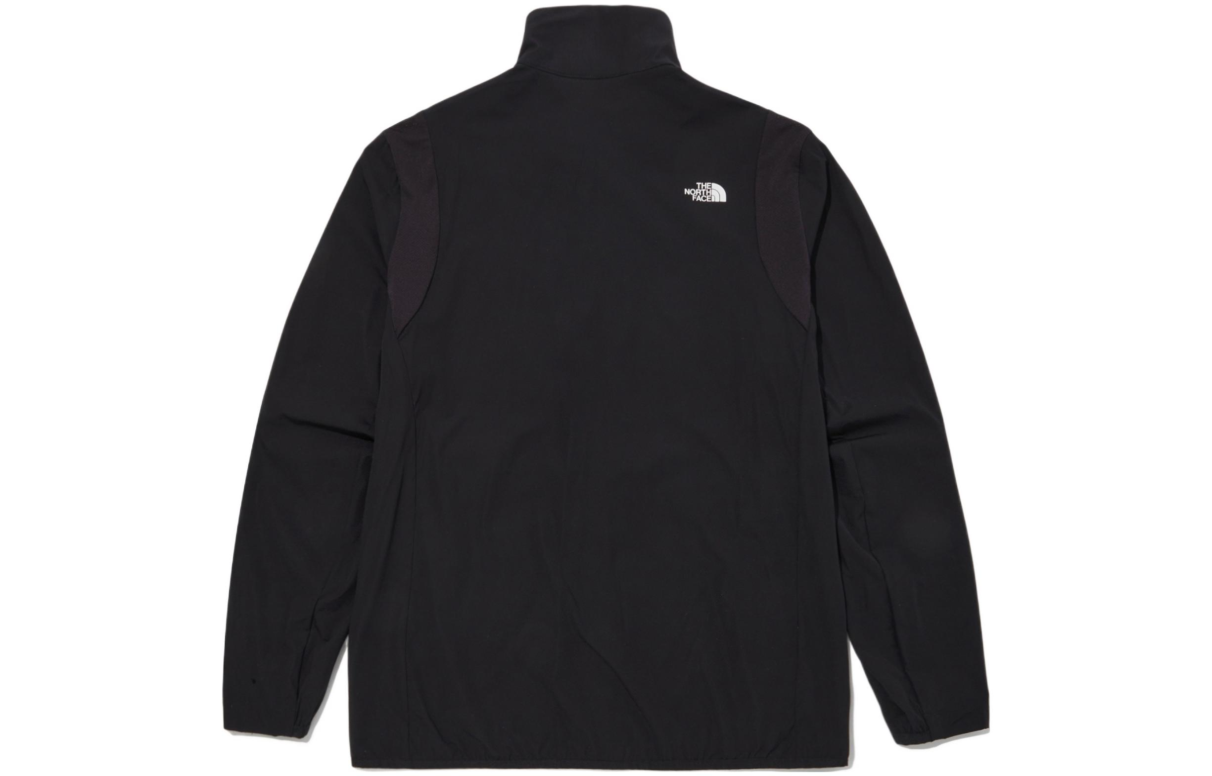 TNF Black Logo Embroidered Zip-Up Hoodie Jacket NJ3LN04A 圖 3