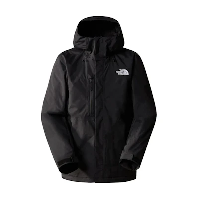 TNF Black Logo Embroidered Zip Hoodie Jacket NF0A82VU-JK3
