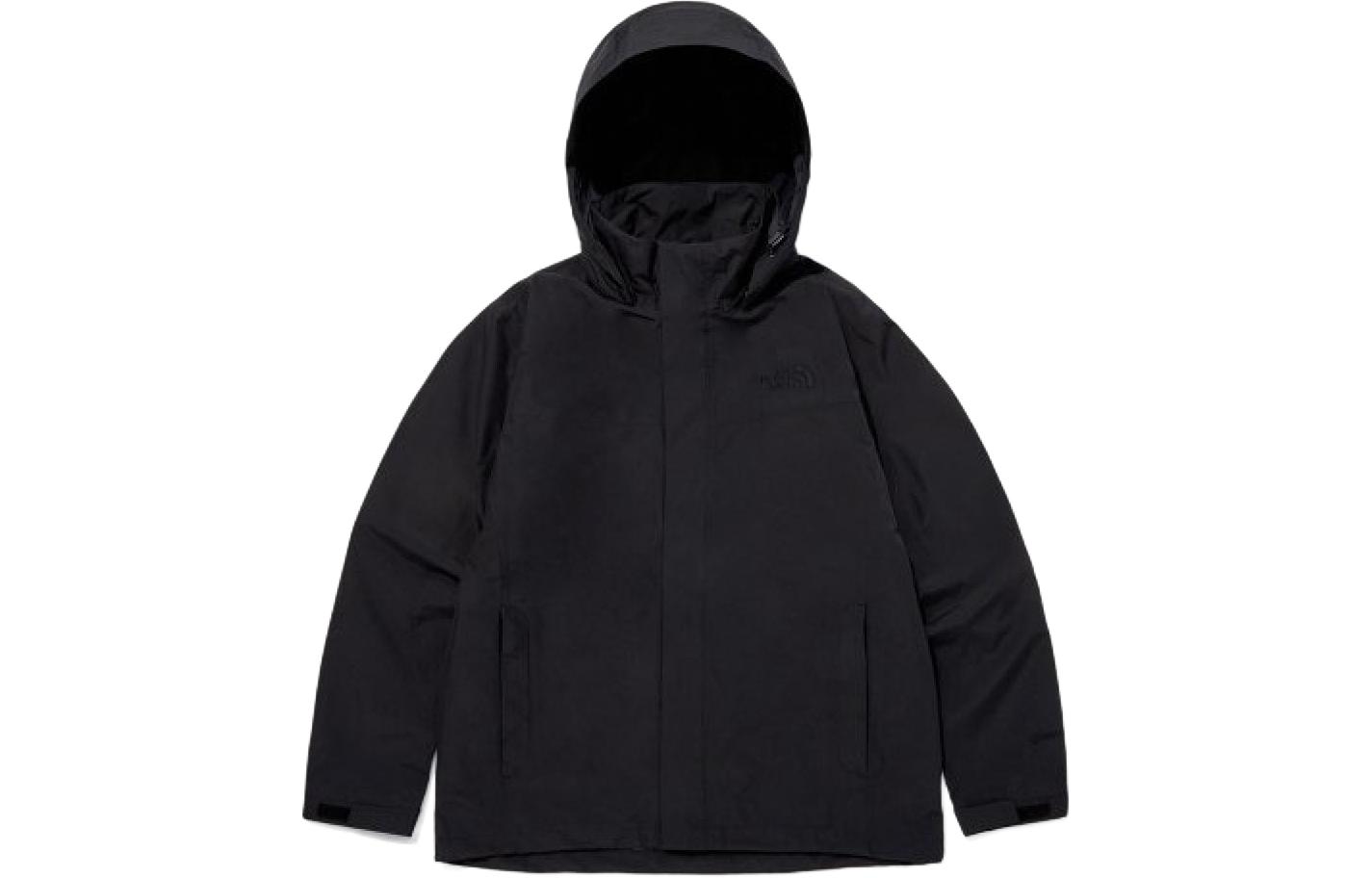 TNF Black Logo Full-Zip Hoodie Jacket NJ2GQ04A