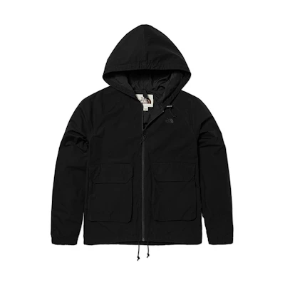 TNF Black Logo Graphic Zip-Up Hooded Jacket NFOA7W7D-JK3