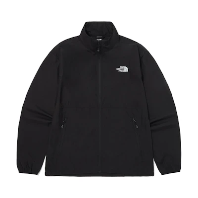 TNF Black Logo High-Neck Loose Fit Jacket NJ3LQ00A