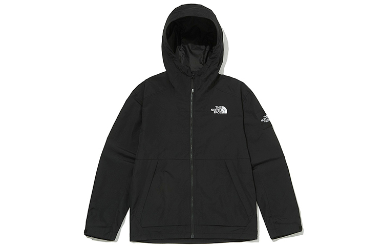 TNF Black Logo Hoodie Casual Sports Jacket NJ4HM04J