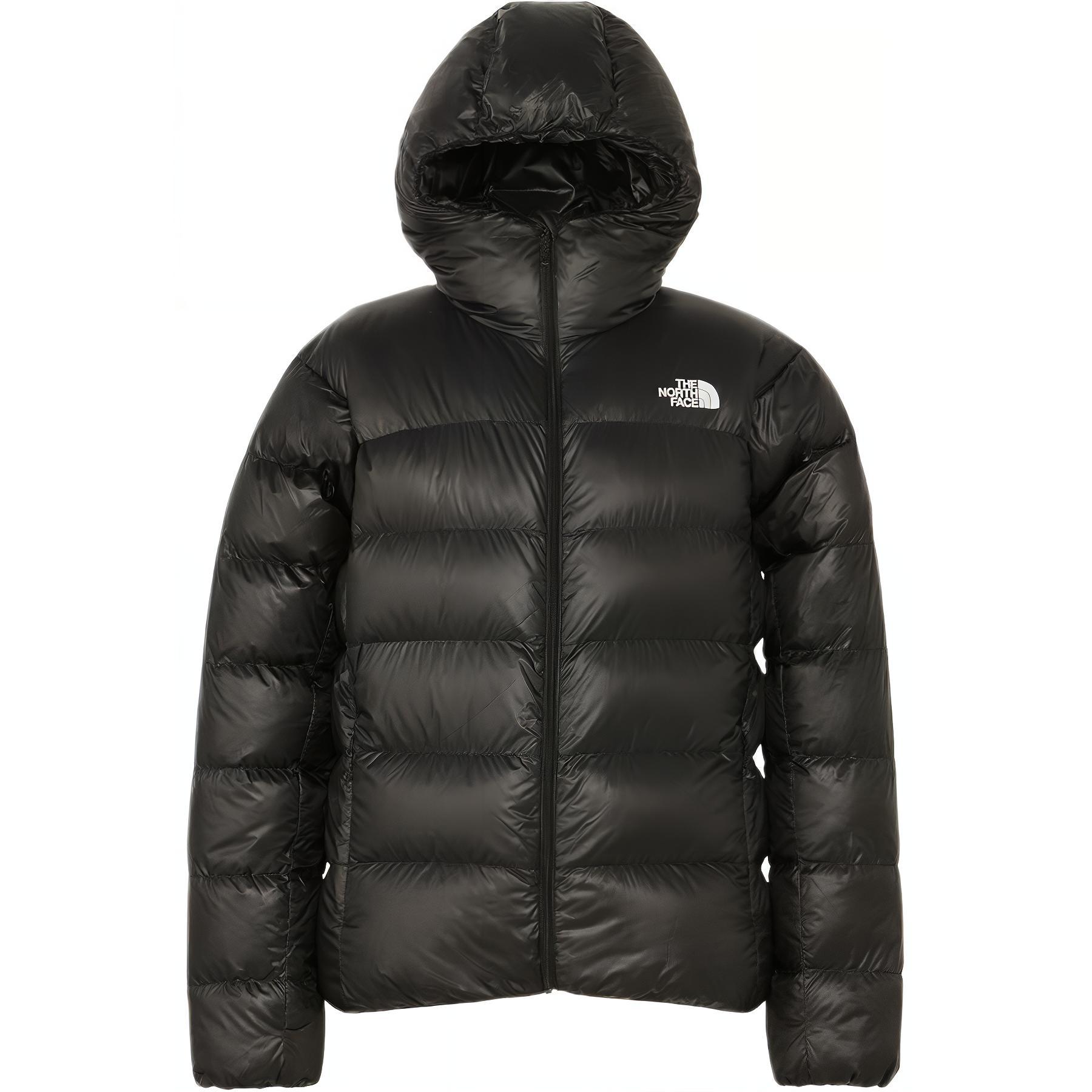 TNF Black Logo Icon Down-Filled Hooded Jacket ND92301-K服装