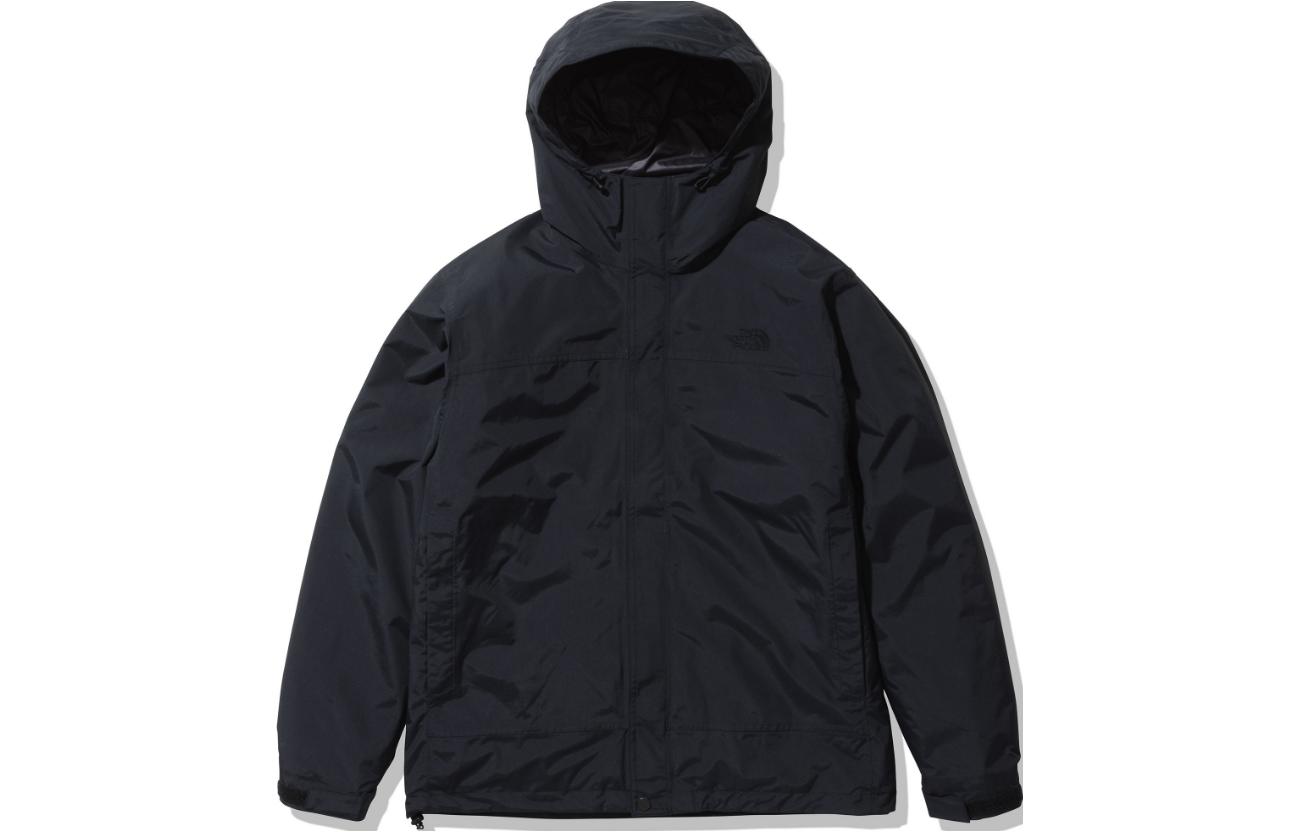 TNF Black Logo Long Sleeve Casual Jacket NP62035-KK