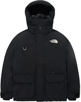 The North Face Black Logo Multi-Pocket Down Hoodie Jacket Unisex NJ1DQ64A The North Face Black Logo Multi-Pocket Down Hoodie Jacket Unisex NJ1DQ64A