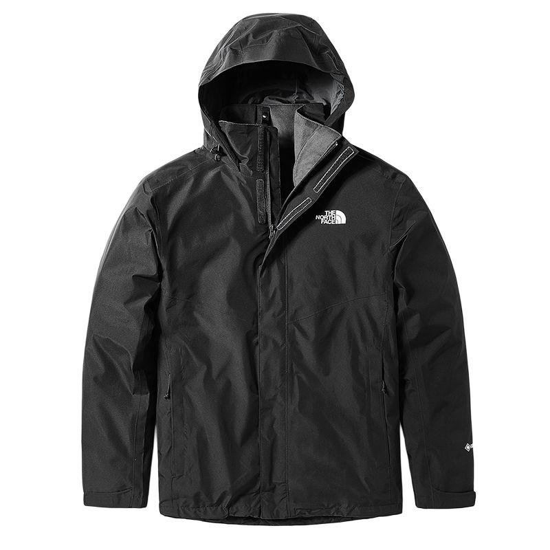 TNF Black Logo Outdoor Zip-Up Hoodie Jacket NF0A496X-JK3