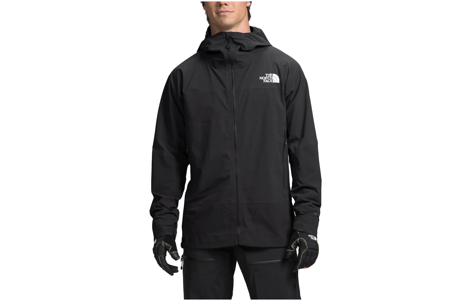 TNF Black Logo Print Full-Zip Hoodie Jacket NF0A7UTI-JK3