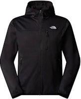 The North Face Black Logo Print Hooded Jacket NF0A35V1-KS7 The North Face Black Logo Print Hooded Jacket NF0A35V1-KS7