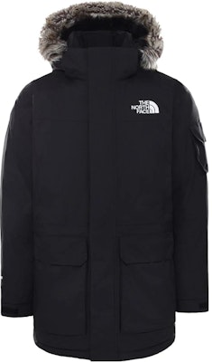 The North Face Black Logo Print Hooded Long Coat NF0A4M8G-JK3 Buy The North Face Black Logo Print Hooded Long Coat NF0A4M8G-JK3