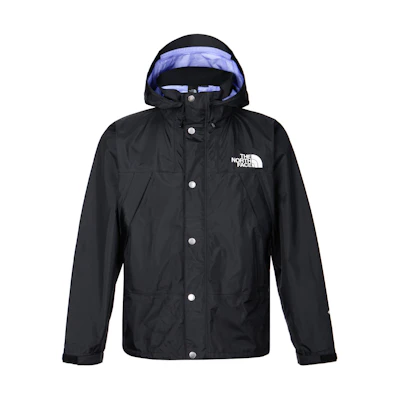 TNF Black Logo Print Hooded Long Sleeve Jacket NP12333-K