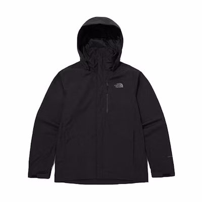 TNF Black Logo Print Hoodie Casual Long Sleeve Jacket NJ2HP52A