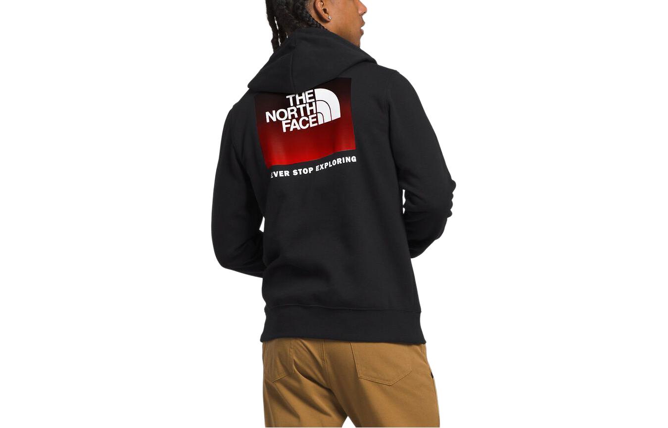 TNF Black Logo Print Hoodie Long Sleeve Sweatshirt NF0A7UNS-A68 圖 3