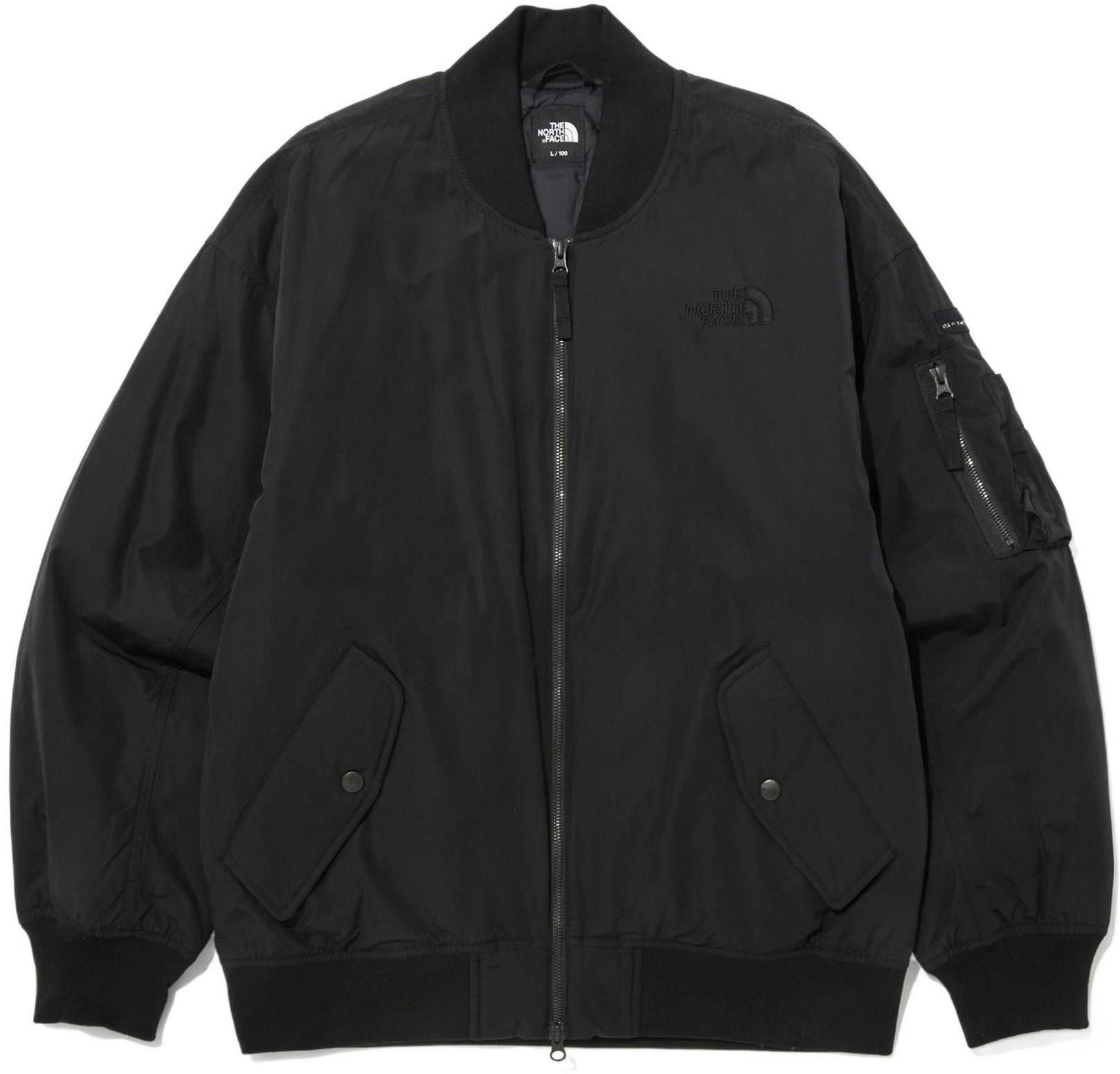 the-north-face-black-logo-print-long-sleeve-bomber-jacket-nj-3-nn-53-a