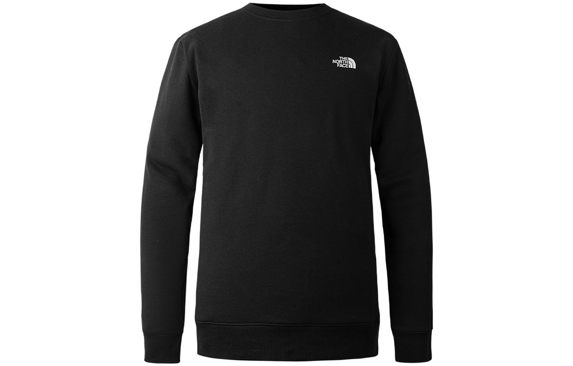 TNF Black Logo Print Outdoor Crewneck Sweatshirt Unisex NF0A8AKZ-JK3