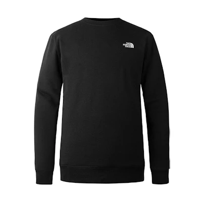 TNF Black Logo Print Outdoor Crewneck Sweatshirt Unisex NF0A8AKZ-JK3