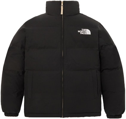 노스페이스 블랙 로고 프린트 패딩 다운 자켓 유니섹스 NJ1DP77A Buy 노스페이스 블랙 로고 프린트 패딩 다운 자켓 유니섹스 NJ1DP77A