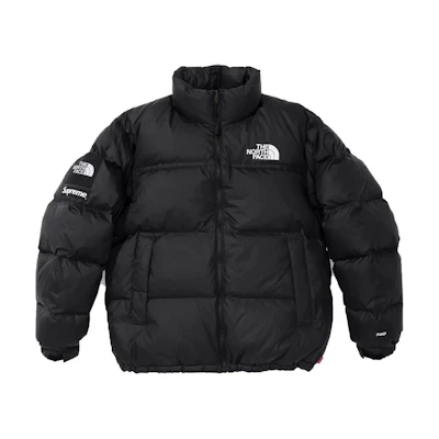 TNF Black Logo Print Stand Collar Jacket NF0A875F-KX7