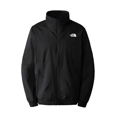 TNF Black Logo Print Zip-Up Jacket Long Sleeve NF0A7X3M-JK3