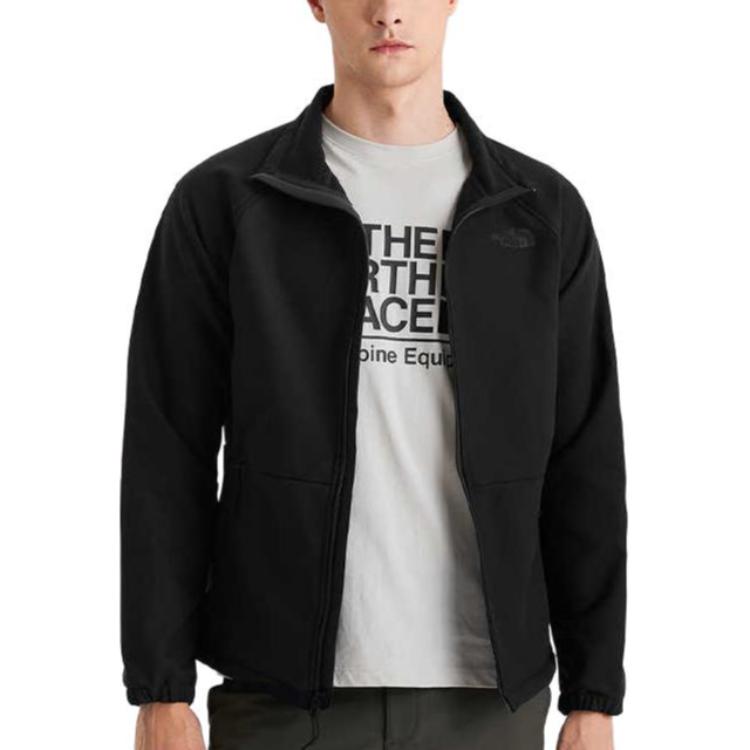 TNF Black Logo Print Zip-Up Jacket NF0A7W7S-KS7 圖 4