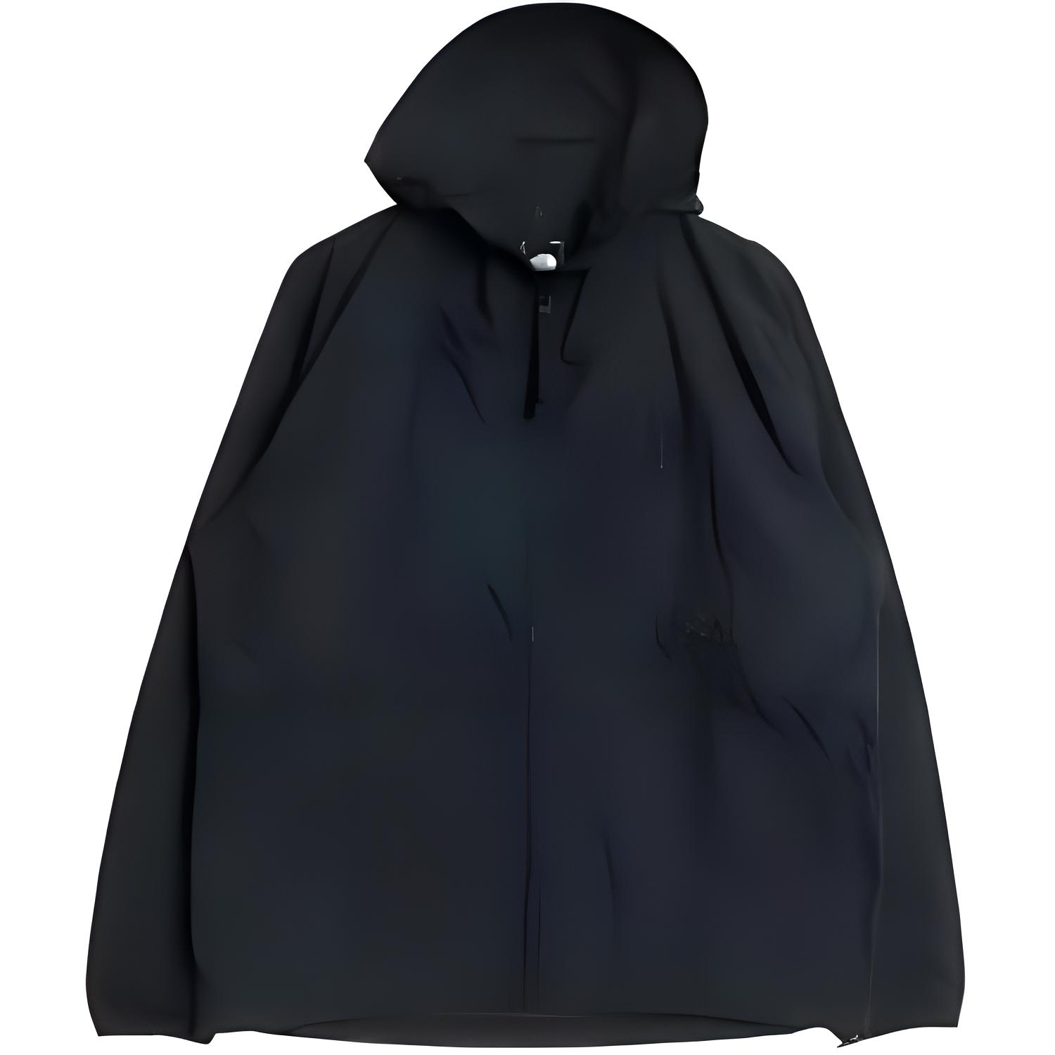 TNF Black Logo Print Zip Hoodie Jacket NP22430K