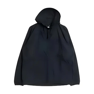 TNF Black Logo Print Zip Hoodie Jacket NP22430K