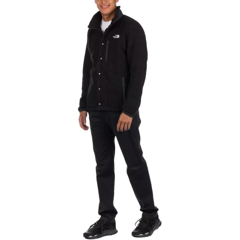 TNF Black Logo Printed Hooded Jacket with Stand Collar NF0A7V3O-KT0 圖 4