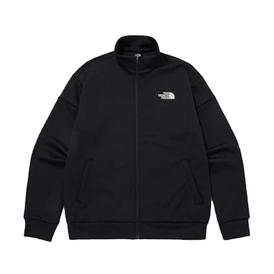 TNF Black Logo Stand Collar Utility Zip-Up Jacket NJ5JP12A