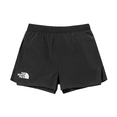 TNF Black Moisture-Wicking Shorts with Reflective Logo NF0A537I-JK3