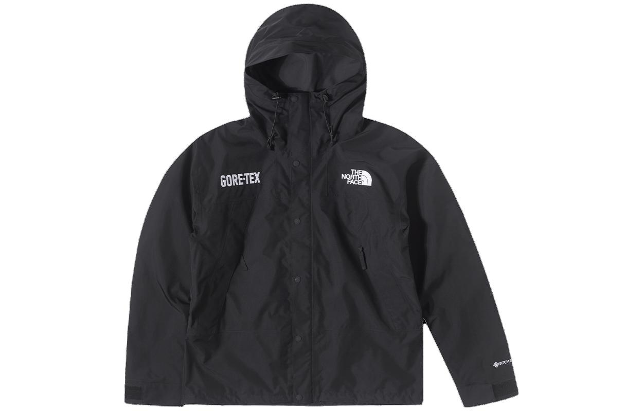 The North Face Black Mountain Graphic Waterproof Zip Hoodie Jacket NF0A831M-JK3
