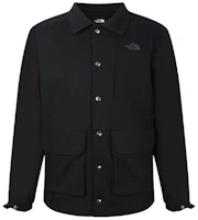 The North Face Black Outdoor Casual Jacket with Single-Breasted Design NF0A4U5O-JK3 The North Face Black Outdoor Casual Jacket with Single-Breasted Design NF0A4U5O-JK3