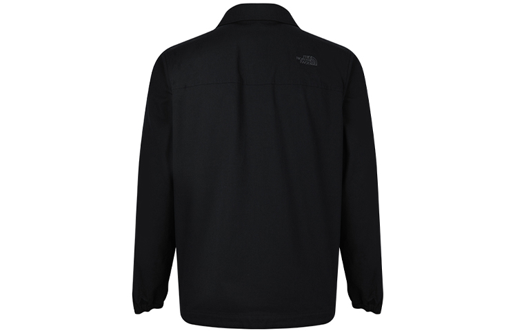 TNF Black Outdoor Casual Jacket with Single-Breasted Design NF0A4U5O-JK3 圖 3