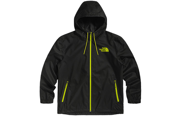 TNF Black Outdoor Waterproof Breathable Logo Jacket NF0A52ZX-JK3