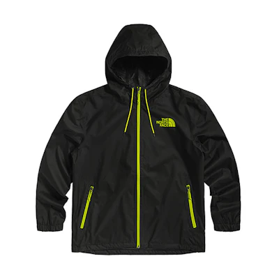 TNF Black Outdoor Waterproof Breathable Logo Jacket NF0A52ZX-JK3