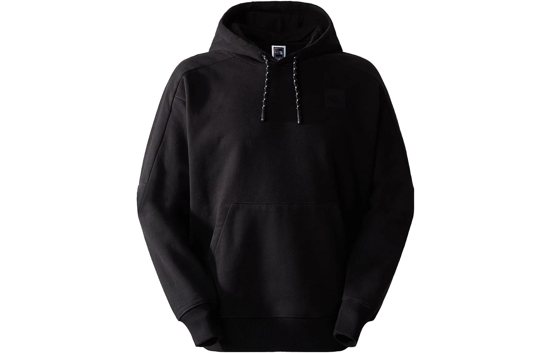 TNF Black Plain Logo Hoodie Pullover NF0A8532-JK3