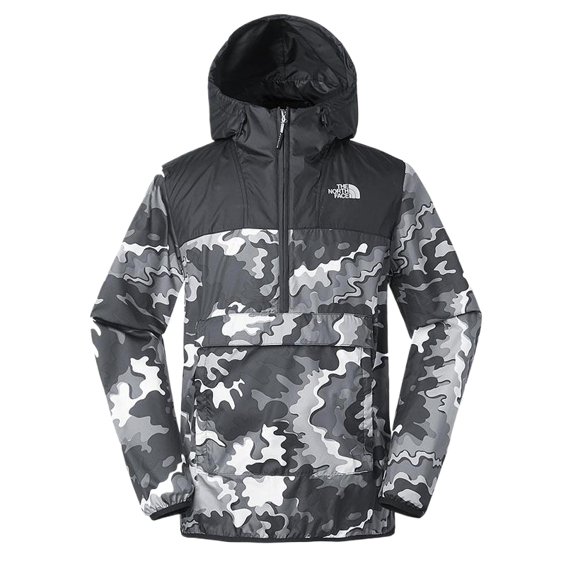 TNF Black Printed Outdoor Windproof Water-Repellent Jacket NF0A3VPQ-B83