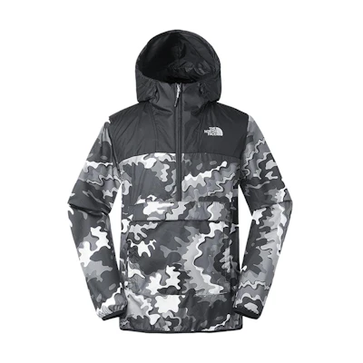 TNF Black Printed Outdoor Windproof Water-Repellent Jacket NF0A3VPQ-B83
