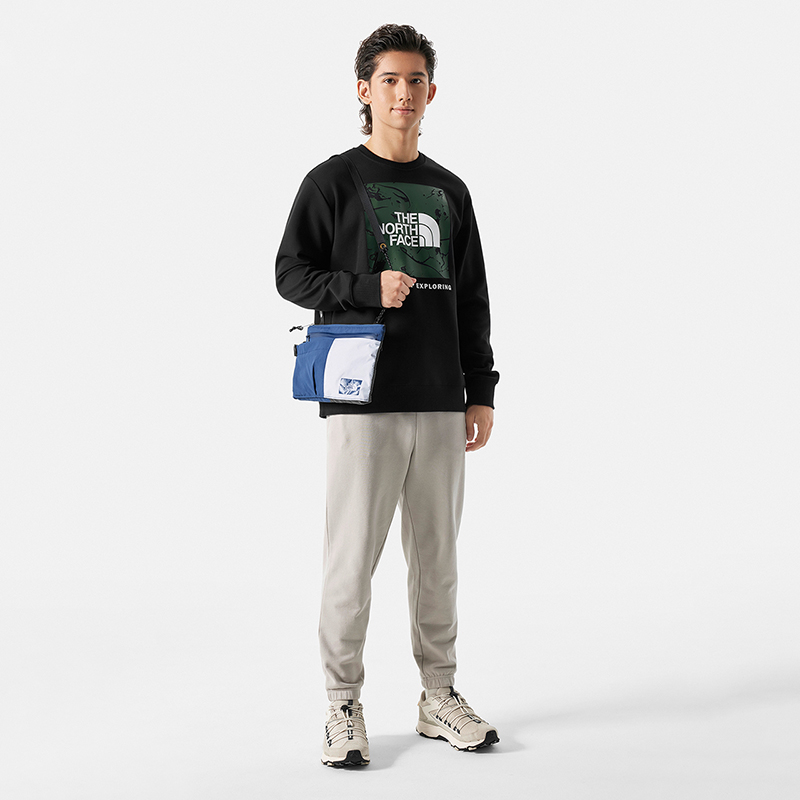 TNF Black Pullover Crewneck Sweatshirt with Logo Print NF0A86Q0JK3-JK3 圖 5