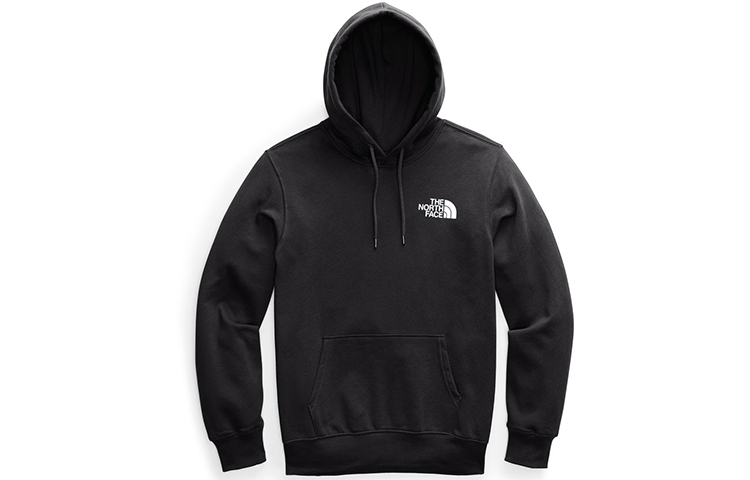 TNF Black Pullover Hoodie with Back Logo Print NF0A4761-JK3
