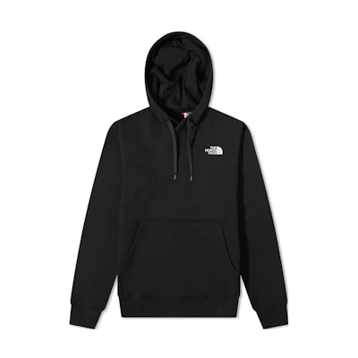 TNF Black Pullover Hoodie with Logo Print NF0A7X1J-JK3