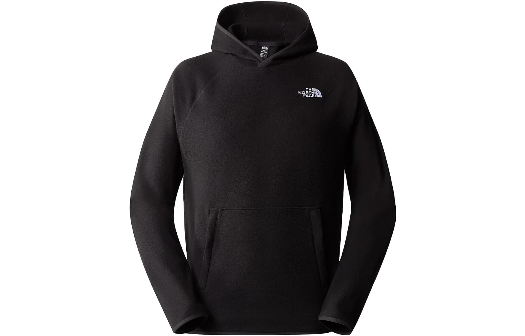 TNF Black Pullover Hoodie with Solid Logo Design NF0A855Z-JK3