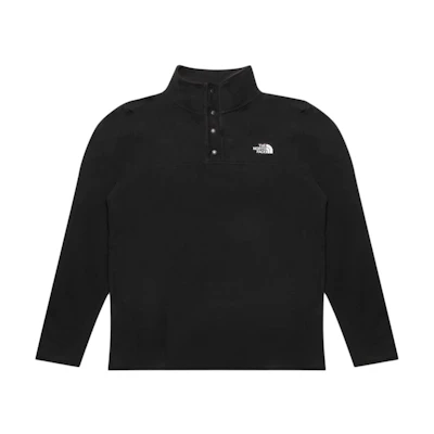 TNF Black Pullover Small Logo Crewneck Sweatshirt for Men NF0A4AJD-JK3