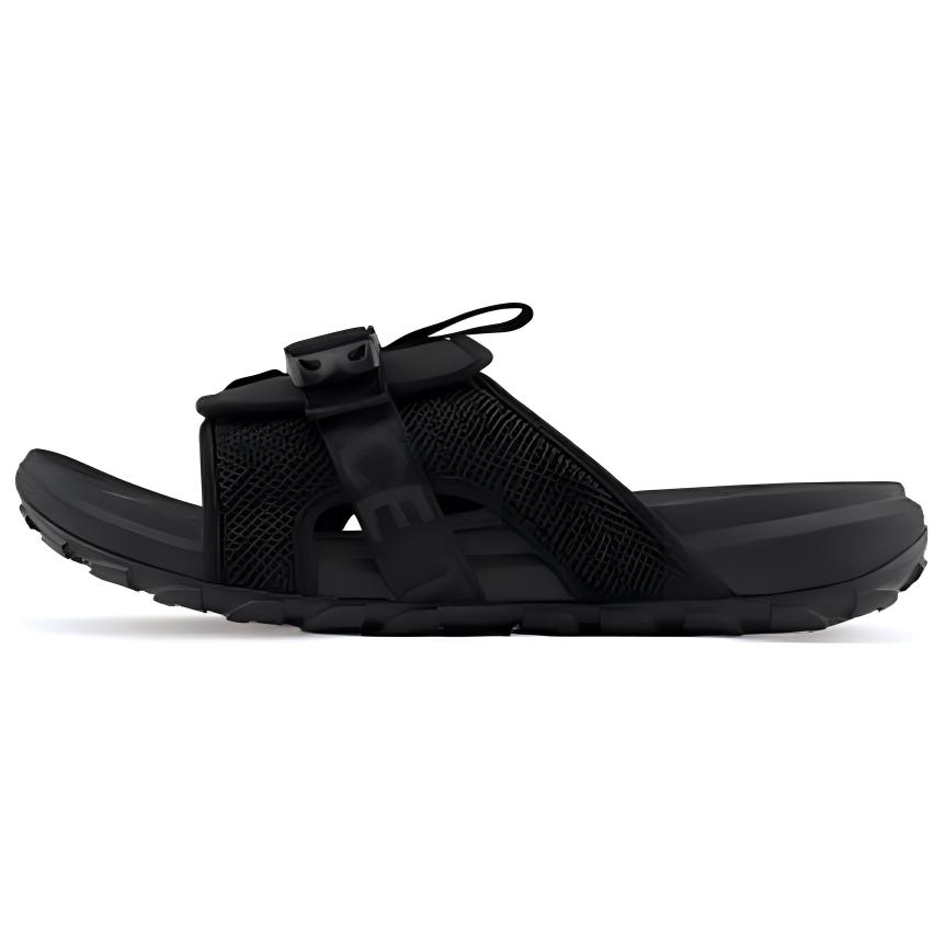 The North Face Black Quick-Dry Durable Slide Sandals. NF0A8A8Y-KX7