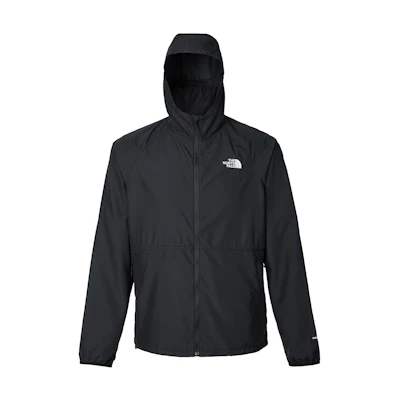 TNF Black Samurai Colorblock Hooded Windbreaker Jacket Black NF0A7ZWS-JK3