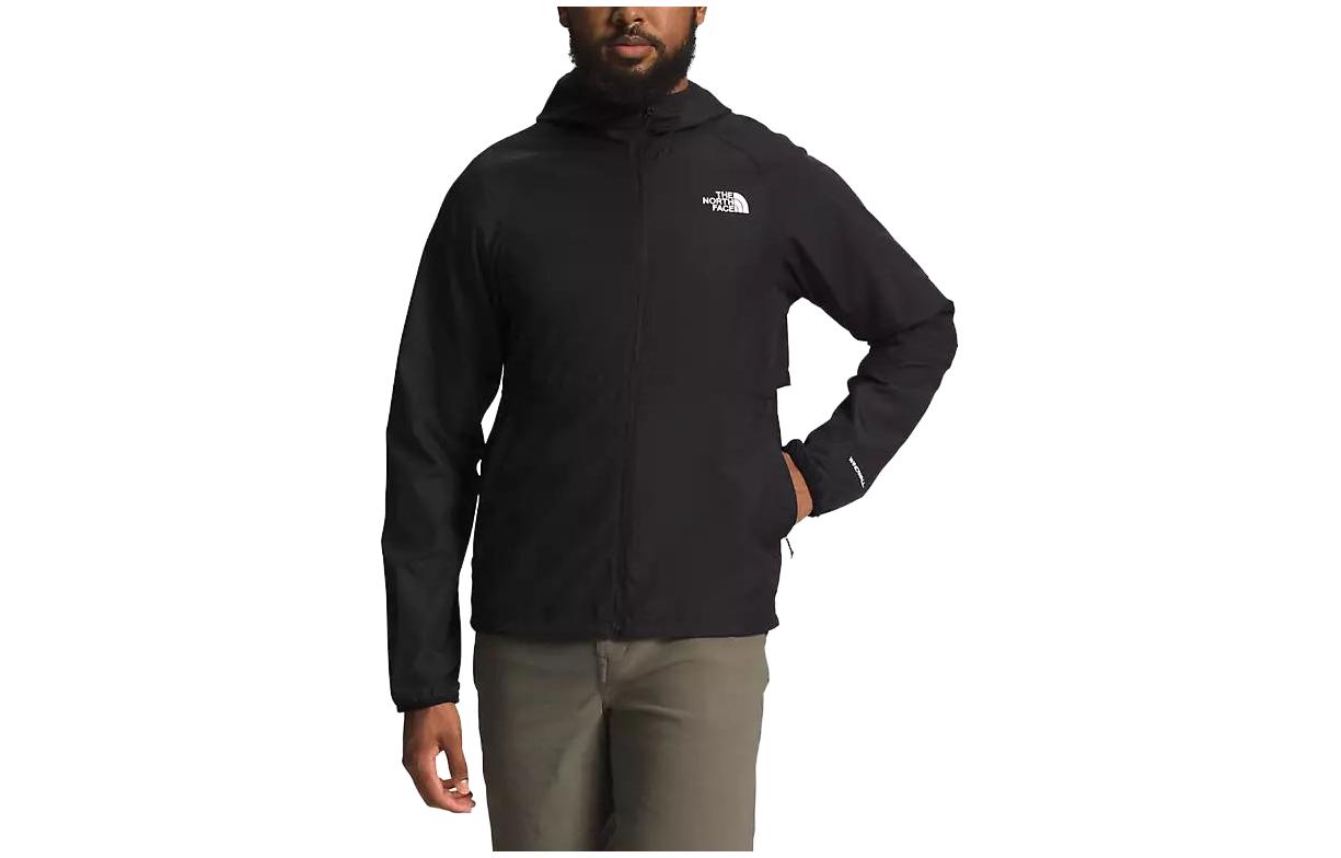 TNF Black Samurai Colorblock Hooded Windbreaker Jacket Black  NF0A7ZWS-JK3 圖 2