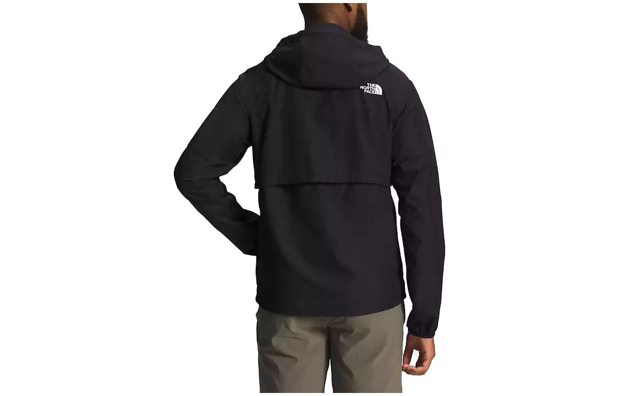 TNF Black Samurai Colorblock Hooded Windbreaker Jacket Black  NF0A7ZWS-JK3 圖 3